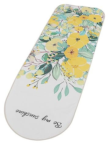 Yardenfun Blumenmuster Bügelbrettbezug Hitzebeständig Digitaldruck-isolierbezug Für Bügelbrett Langlebig Und Schützend Für Fröhliches Bügelerlebnis