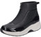 Josef Seibel Damen Plateaustiefeletten Lissi 02,Weite H (Weit),Wechselfußbett,plateauabsatz,flach,Boots,Stiefel,Bootee,schwarz,36 EU