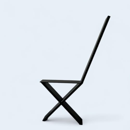 Generisch Bankbeine Bankgestell Beine zur Bank Parkbank Gartenbank 2 Stücke Schwarz