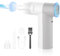 picache Compressed Air Duster with Vacuum Cleaner,Cordless 3 Speed Compressed Air Cleaner for PC,Laptop, Keyboard,Replaces Compressed Air Can,White
