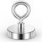 VNDUEEY Magnete Stark, 90kg Neodym Magnet, Groß Sehr Starker Magnet, Angelmagnet, Hochleistungsmagnet Ideal für Entferner, Magnet Fischen, Shop, Heben, Pick Up, Bergung, Metallsuche, Lawn -45mm