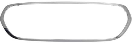 Shkalacar Chrom Kühlergrill Grill, Frontverkleidung Kühlergrill Stoßfängerleiste Chrom kompatibel mit BMW Mini F55 F56 F57 2014-2021, OEM: 51137449207, 51137300589