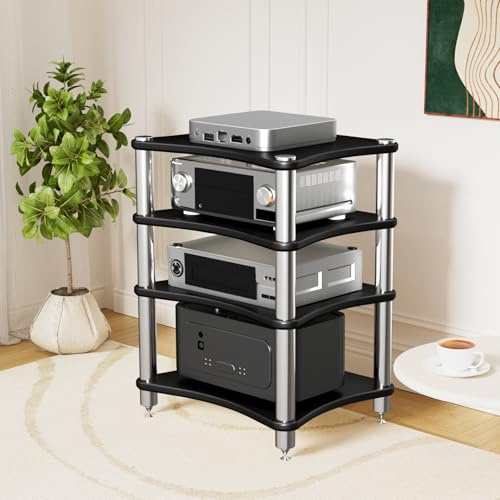 SHZYJBRY Estante HiFi Audio Soporte de Medios
