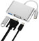 Adattatore USB C A VGA USB(3 in 1)per Apple OTG 3.0 Cavo Tipo C Caricatore MacBook Per iPad Pro Connettore Per iPhone 16 15 Pro Max Proiettore TV Display Splitter Thunderbolt Convertitore