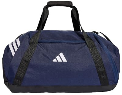 adidas Unisex Tiro Duffle Bag Medium Duffel Bag, Team Navy Blue 2/White, One Size