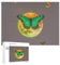 Sun and Moon Green Moth Puzzle for Adults Wooden Jigsaw Puzzle for Mother's Day Premium Puzzle with Unique Art Design Challenging Brain Teaser Birthday Gift for All Ages 500 PCS