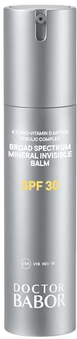 DOCTOR BABOR Crema viso SPF 30 – Protezione solare 30 contro i raggi UVA/UVB, la luce blu e gli infrarossi – Protezione solare con filtri minerali dal finish naturale (50 ml)