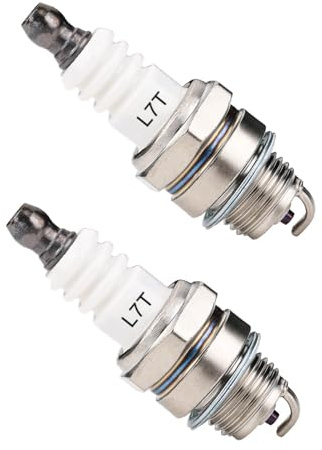 2Pcs L7T Spark Plugs Replacement for NGK BPMR7A, Champion CJ8 RCJ6Y RCJ7Y | High Performance Spark Plug for Reliable Ignition and Engine Efficiency