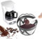 Filtre à café réutilisable de style panier compatible pour la série Morphy Richard, 8-12 tasses, remplacement permanent du panier