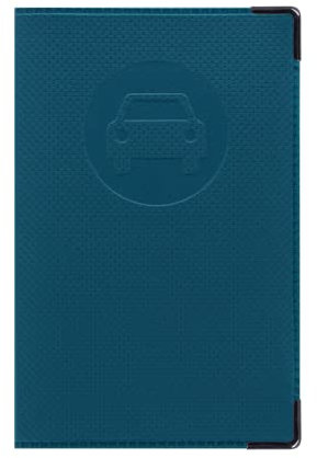 Color Pop Porte-papiers Voiture Nouveau permis - France - PVC – papiers français – Carte Grise Nouveau permis Conduire – 13,8 x 9 cm (Pétrole)