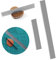 Clay Cutter Blade- 2 Pcs Set Flexible Stainless Steel Polymer Clay Cutters Blade Ceramic Shaping Modelling Sculpting Cutting Slicing Tools for DIY Pottery Craft (2PCS)