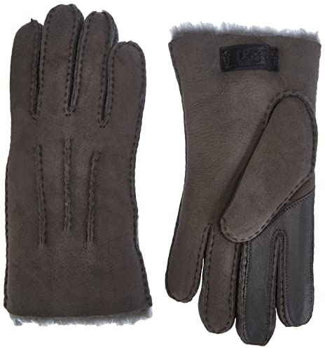 UGG Herren M Contrast Sheepskin TECH GLV, Metall, XL