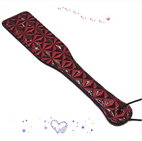 Wenky Once Accessoires De Jeu De RôLe De Couple en Cuir Rouge pour L'EntraîNement en Cuir D'IntéRieur Et D'ExtéRieur