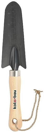 KOTARBAU® Mini vanga da giardino con scala graduata per trapiantare in acciaio resistente