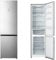 Hisense RB440N4ACD - Combi fridge, capacity 336 l with 2 m high, vegetable drawer, 4 congolator stars, reversible door, silent 36 dB grey