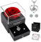 Rosa Eterna Stabilizzata Vera Rojo Rosa Reale Conservata Eterna con Orecchini Collana in Argento Rosa Eterna Rossa Regali Natale Originali per lei idee regalo natale donna mamma nonna amica coppia