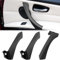 TTCR-II 3Set Kompatibel mit Türgriff bmw 3er E90 E91 E92 E93 Türgriff Innen Rechts E90+Türgriff Innen Links E91 Handgriff+Griffverkleidung für 316 318 320 323 325 328 330 335(2005-2011)-Schwarz