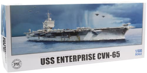 Premium Hobbies USS Enterprise CVN-65 1:600 Flugzeugträger-Set, 311 V