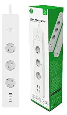 Woox Ciabatta intelligente WIFI Smart Multi Plug + energy monitor