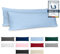 Kissenbezug 40x145 Baumwolle Renforcé (2er-Set) - Hellblau - Dicht gewebt mit 57 Fäden/cm² - Kissenbezug 40 x 145 cm - Oeko Tex Zertifiziert - Dreamzie