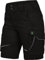 Leibwächter – Arbeitsshorts Damen Flex LINE Schwarz-grau – Größe 40 – Robuste Cargo Hose mit Taschen – Handwerker Shorts – Berufsbekleidung – Multifunktionshose mit Reflektoren