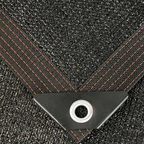 Voile D'Ombrage Rectangulaire 2x4 Filet Ombrage Terrasse Voile D Ombrage Rectangulaire Impermeable pour Pergola, Plantes De Jardin Noir,4x5m