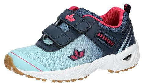 Lico Jungen Unisex Kinder Barney Hallenturnschuhe, Marine/türkis/pink, 29 EU