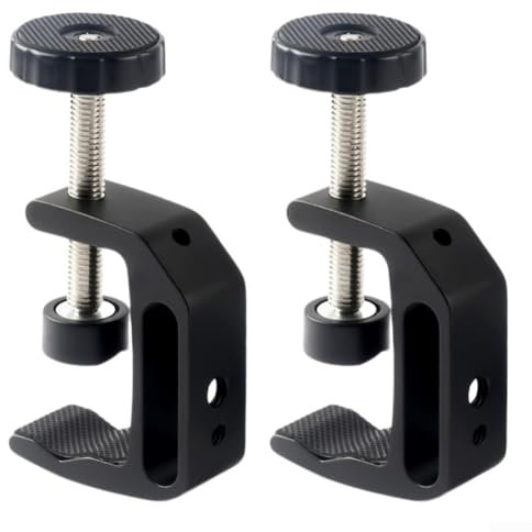 Small C-Type Clamp, G Clamps for Woodwork, Adjustable Screw Small Clamps, Metal Clamps, Wood Clamps for Woodworking, for Carpentry DIY Projects(2PCS)