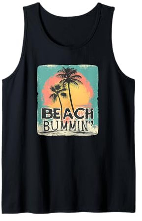 Beach Bummin' con palme costume per uomo e donna Canotta