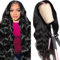 AiPliantfis Human Hair Wig Body Wave Wig Lace Front Wig 13x6 Echthaar Perücke Blond Perücke Lace Closure Wig Lace Front Perücke 100% Unprocessed Virgin Remy Hair Glueless Wig for Woman 34 Inch