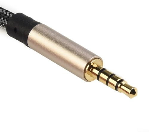 URPIZY Cable de audio digital coaxial de vídeo SPDIF para RCA a conector jack de 3,5 mm, conector chapado en oro, cable de audio estéreo para HDTV, cine en casa y receptor, 1 m