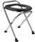 HXSEMAYIG Portable Toilet for Camping, Portable Toilet Seat, Portable Toilet Travel, Stainless Steel Portable Toilet, Foldable Portable Toilet for Camping/Car(Black)