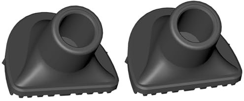 ICDKOYK Haltbares Gummi Fußpolster für Golftaschen für stabilen Halt in jedem Gelände. Zubehör für Golftaschen Fußpolster, Silicagel