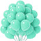 Tourima 20 Stück Macarons Luftballons Blau Set, Blaue Luftballons für Geburtstag Hochzeit Verlobung Babyparty Dekoration Jugendweihe Deko Türkis, Luftballons Geburtstag, Blaue Ballons, Party Deko Blau