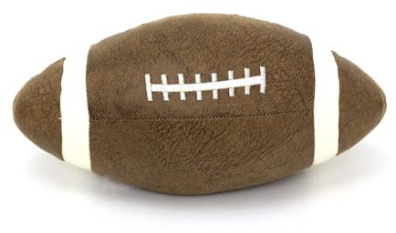 Rugby Ball Doorstop | Faux Leather American Football Door Stop | Novelty Sports Themed Door Stopper 1.5kg - 27cm