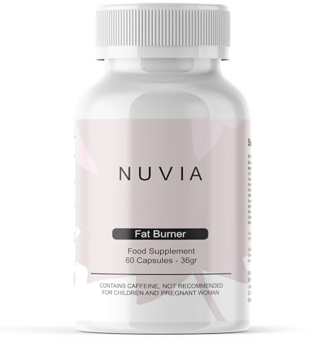 Nuvia - Weight Management Capsules - Weight Loss Support – 60 Vegan Capsules – Natural Supplement – Supports Metabolism & Energy - Vegan/New & Sealed