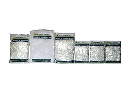 MATPRO Fibre béton mortier 900 g Blanc