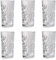 Libbey Hobstar - Longdrinkglas, Cocktailglas, Wasserglas, Saftglas - 470 ml - Glas - Matt und Transparent - 6 Stück - Bekannt aus Den Coolsten Hotels und Bars