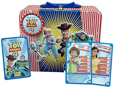 Toy Story 4 Top Trumps Collectors Tin Card Game