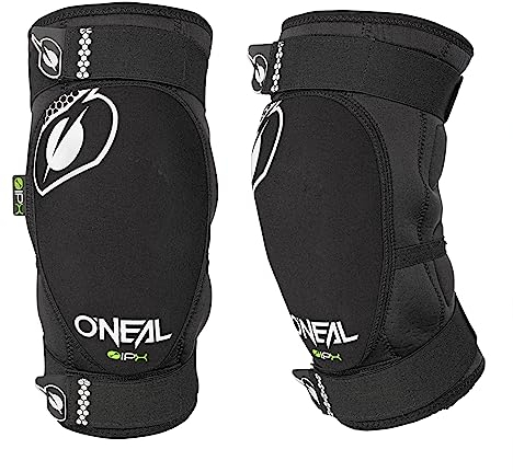 Oneal Dirt Knee Guard Black M Protecciones MX Motocross, Adultos Unisex