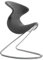 aeris OYO Schaukelstuhl – Einzigartiger Sattelstuhl für 3 Sitzpositionen – Design Lounge-Chair – ergonomischer Schwingstuhl für Wohn- und Esszimmer – bequemer Lesestuhl