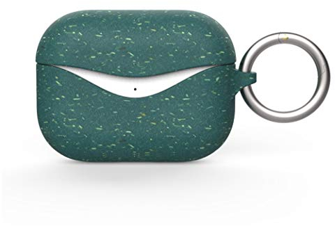 Pela - Housse Airpod et Airpod Pro - 100% compostable et biodégradable - Respectueux de l'environnement - Fabriqué à partir de plantes (AirPod Pro Green)