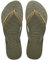 Havaianas Slim Velvet Flip Flops Damen, Grün, 37/38 EU