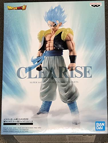 Banpresto Dragon Ball - SSG Super Saiyan Gogeta - Figurine Clearise 20cm