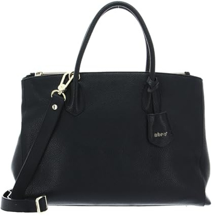 Abro Leather Adria Businessshopper Busy L Black/Gold