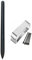 N+B Stylet S Pen pour Samsung Galaxy Z Fold 3,sans Bluetooth Stylet de Remplacement pour écrans tactiles avec Un Ensemble de recharges - Noir