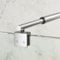 Stabilisator Haltestange Verstellbar 73-123cm Stabilisierungsstange für Duschen Duschabtrennung Glaswand Dusche Glas Haltestange für Glasdicke 8-10 mm, Chrom (1 stück)