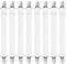 Hanyousheng 8Pcs Tendeur Drap Housse, Tendeur Drap Housse Élastique, Attache Drap Housse, Attache Sangle de Maintien Ajustable, pour Matelas,Planche à Repasser Ou Canapé (Blanc)
