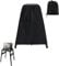 Ninja Wood Fire Outdoor Stand Oven cover, 35 x 27 x 45 , 600D Oxford cloth waterproof Pizza oven cover, black with pocket and handle for stand on Ninja OO101 Woodfire Outdoor oven