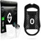 SensoryBoost DPS Glides (Lot de 2) pour Steelseries Aerox 9, 5, 3 (Ghost) – Ultra Rapides, Arrondis, Faible Friction, Durables – Patins de Souris de Rechange – Accessoire Souris Gaming